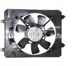 Difusor de radiador, ventilador de refrigeración, condensador del aire acondicionado, completo con motor y rodete Honda CR-V (RM)