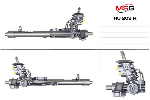 AU209R MSG Rebuilding Cremallera caja de direccion