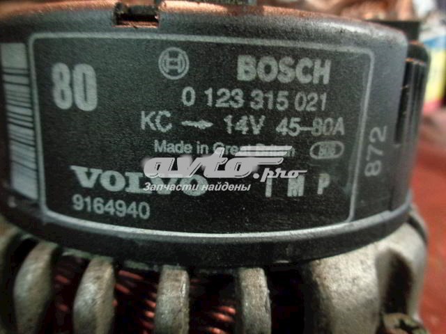 Alternador VOLVO 9164940