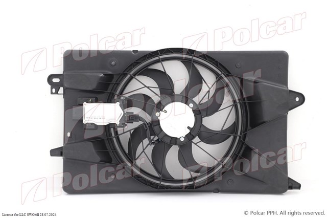 34X223W3 Polcar ventilador (rodete +motor refrigeración del motor con electromotor completo)