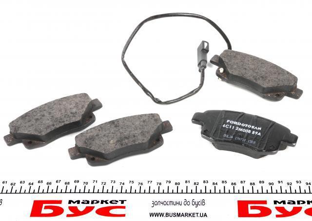 6C112M008B9A Ford pastillas de freno traseras