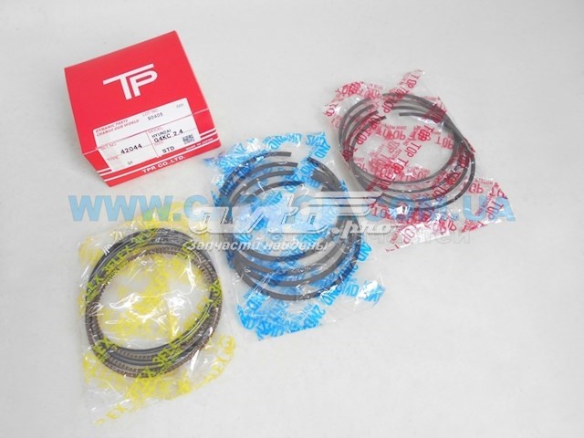 Juego de anillos de pistón, motor, STD 42044STD TPR