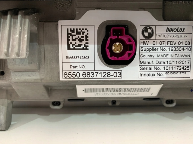 Pantalla 6837128 BMW