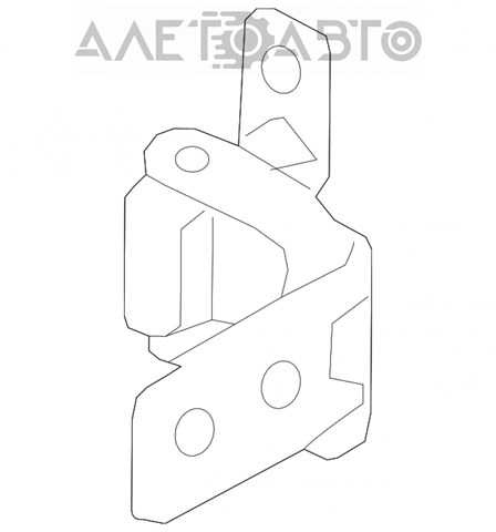 KD5373240A Mazda bisagra de puerta trasera izquierda