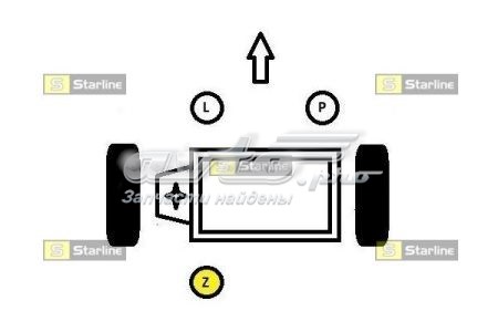 Comprar SM0676 Starline Soporte de motor trasero