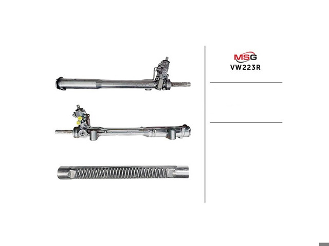 VW223R MSG Rebuilding Cremallera caja de direccion