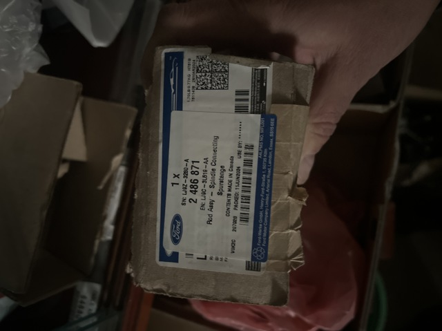 2486871 Ford Barra de direccion coche