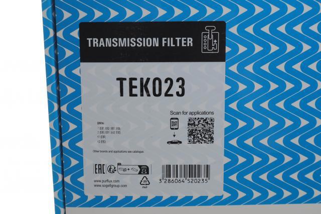 TEK023 Purflux Filtro hidráulico transmisión automática