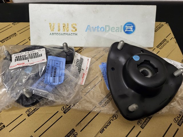 4860933260 Toyota soporte amortiguador delantero derecho