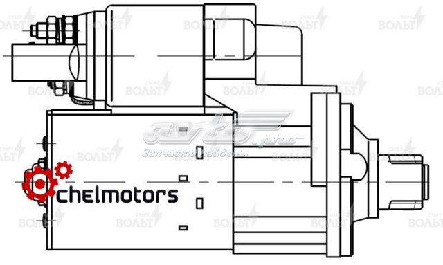 LSt 1821 STARTVOLT motor de arranque