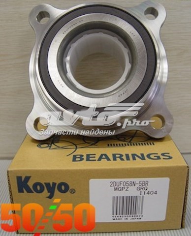 Comprar 2DUF058N5BR Koyo Cojinete de rueda delantero
