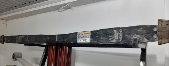 500316837 Iveco Ballesta de suspensión delantera