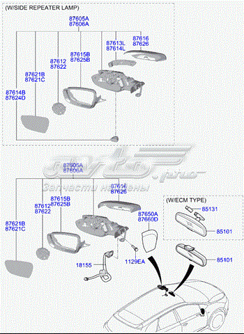 87620A2530 Hyundai/Kia