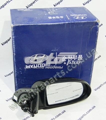 Comprar 876201E030 Hyundai/Kia Espejo de retrovisor derecho