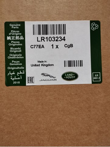 Filtro de gasoil Land Rover LR103234
