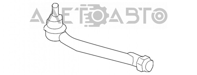 Rótula barra de acoplamiento exterior para Hyundai Santa Fe (TM)