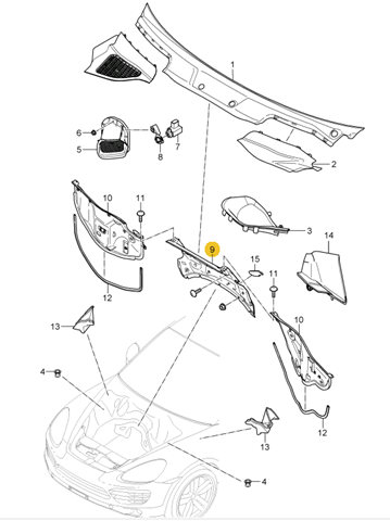 95857252300 Porsche