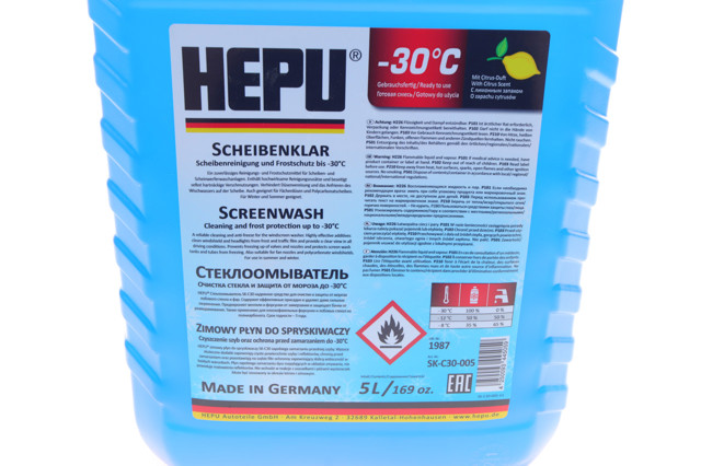 Líquido limpiaparabrisas Hepu SKC30005 precio, desde 10,50 EUR
