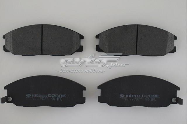 Pastillas de freno delanteras de disco DAFMI D209E
