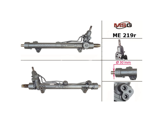 ME219R MSG Rebuilding Cremallera caja de direccion