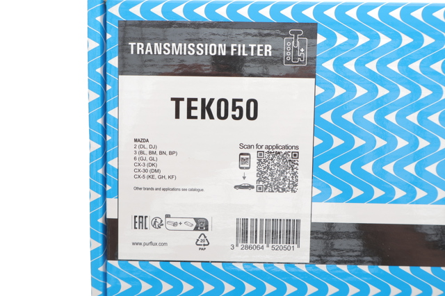 Filtro de transmisión automática TEK050 Purflux