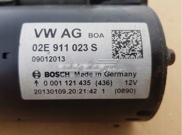 02E911023S VAG motor de arranque