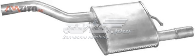 Silenciador trasero Polmostrow 08389 precio, desde 70,99 EUR