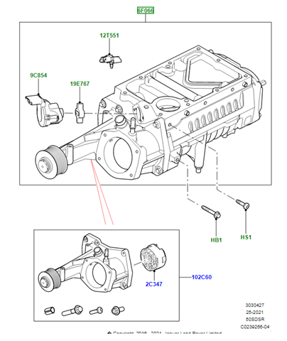 LR065512 Land Rover