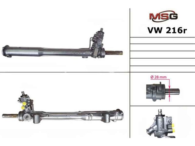 Caja de dirección MSG Rebuilding VW215R