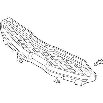 86350-M6000 Hyundai/Kia panal de radiador