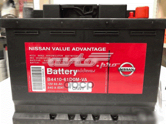 Batería de arranque NISSAN B441061D0MVA