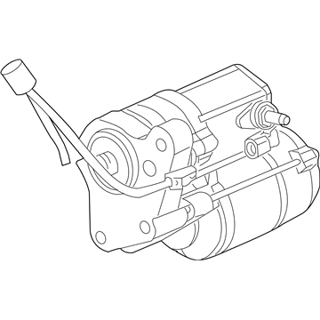 4896464AE Chrysler motor de arranque