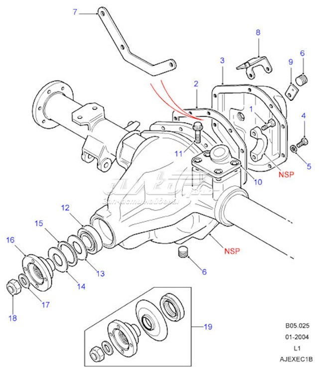 RTC1139 Land Rover