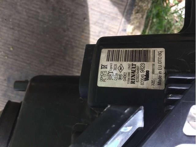 Faro delantero derecho Renault (RVI) 8200244897