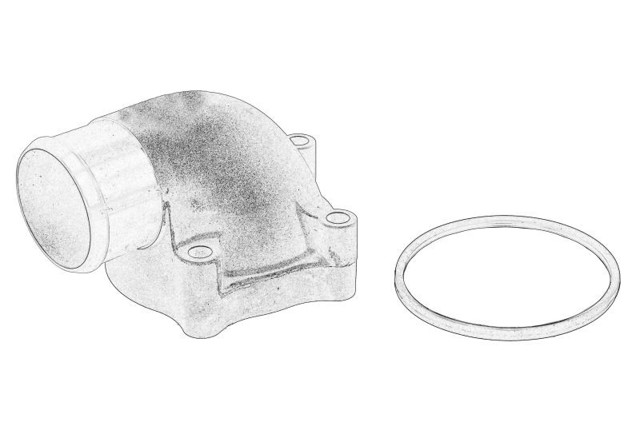 Caja de termostato 7421905526 Renault (RVI)