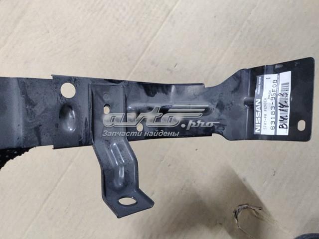 6318395F0B Nissan soporte para guardabarros delantero, izquierda delantero