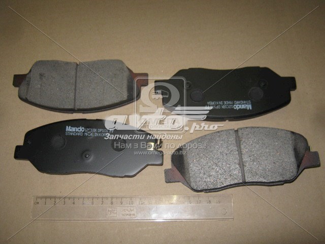 Pastillas de freno delanteras de disco MANDO MPH38