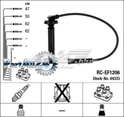 Juego de cables de bujias NGK RCEF1206 precio, desde 30,87 EUR