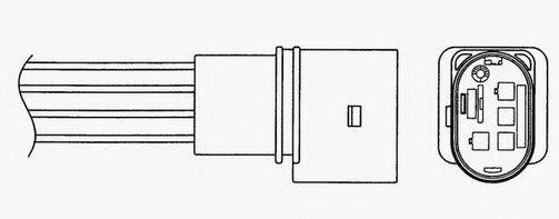 Sensor de oxígeno previo al catalizador NGK LZA07V2