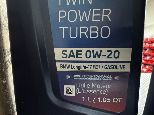 Aceite de motor 83215B49CA2 BMW