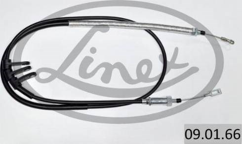 090166 Linex cable de freno de mano delantero