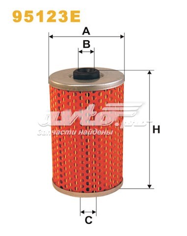 95123E WIX filtro combustible