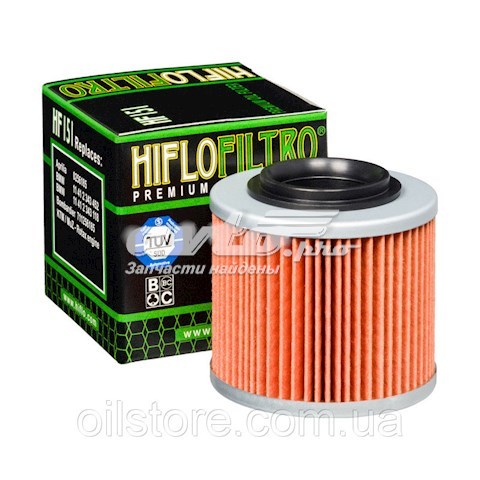 Filtro de aceite HIFLOFILTRO HF151