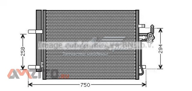 FDA5428D AVA condensador aire acondicionado