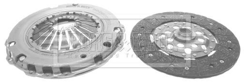 HK7339 Borg&beck kit de embrague (3 partes)