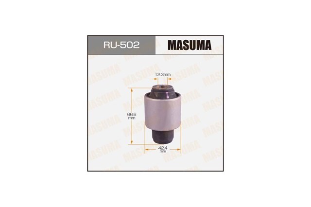 RU502 Masuma Buje del brazo inferior trasero