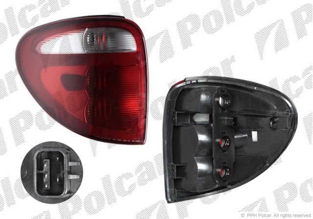 K04857600AG Fiat/Alfa/Lancia piloto posterior derecho