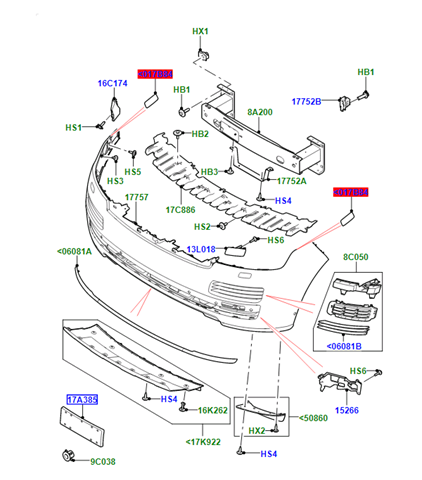 LR077393 Land Rover