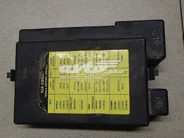 Tapa de la caja de fusibles 919504L010 Hyundai/Kia