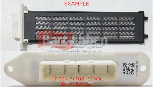 Calentador eléctrico de aire para el sistema de calefacción del habitáculo Peugeot/Citroen 9809015580 precio, desde 75,50 EUR